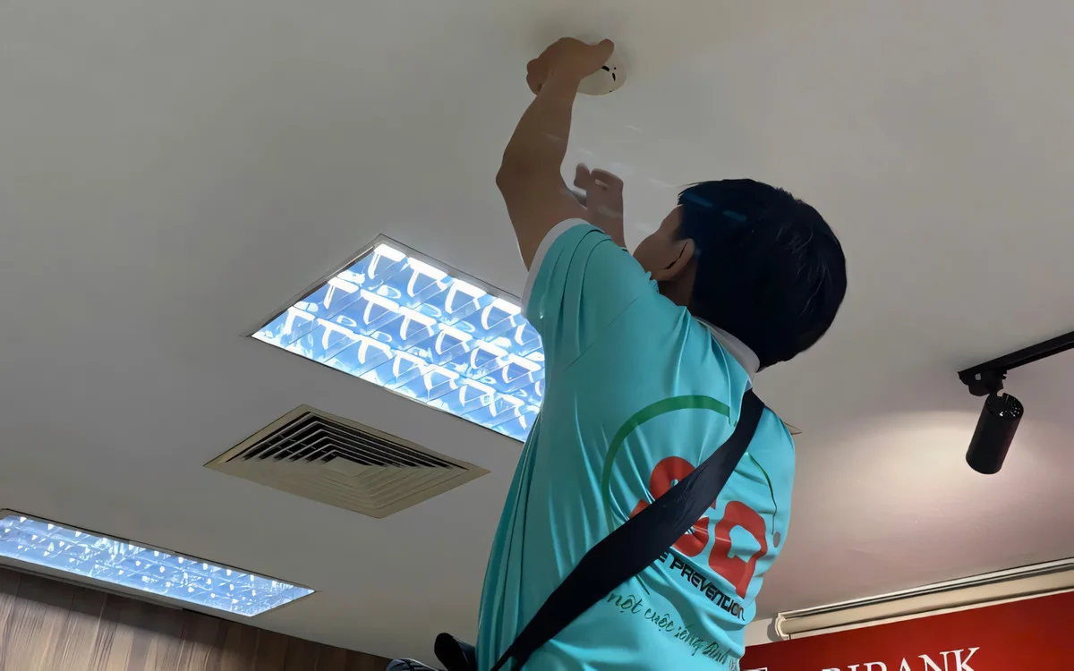 Cách đấu Chuông Báo Cháy (3)