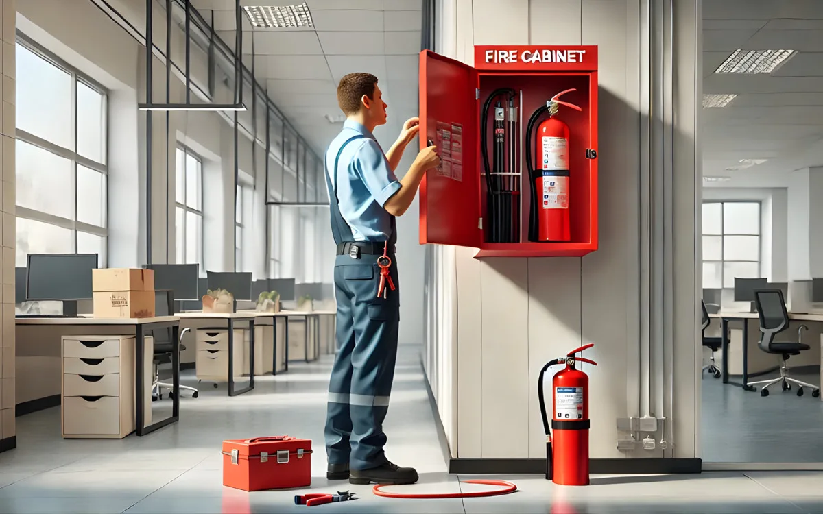 cách lắp đặt hệ thống báo cháy