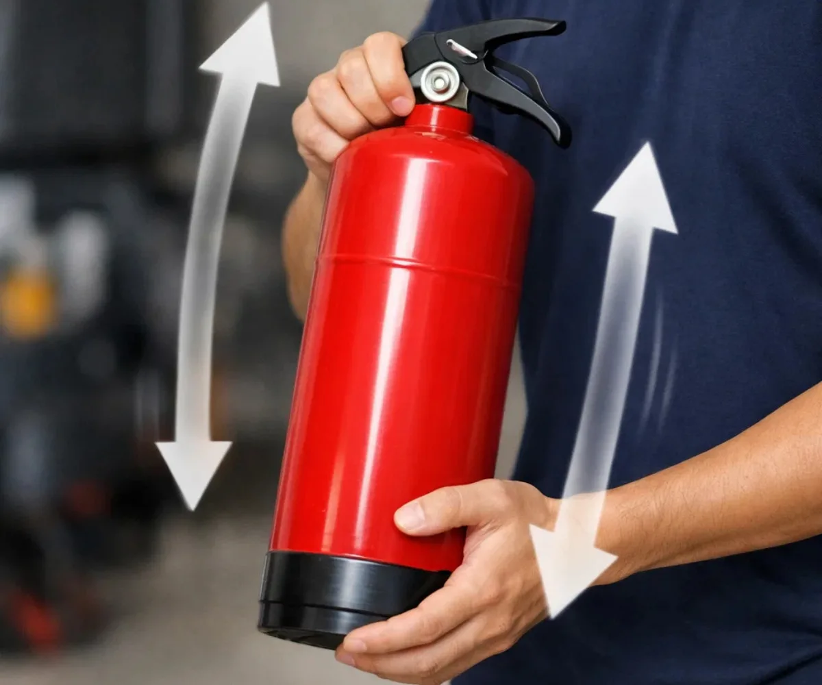 cách sử dụng bình chữa cháy bột