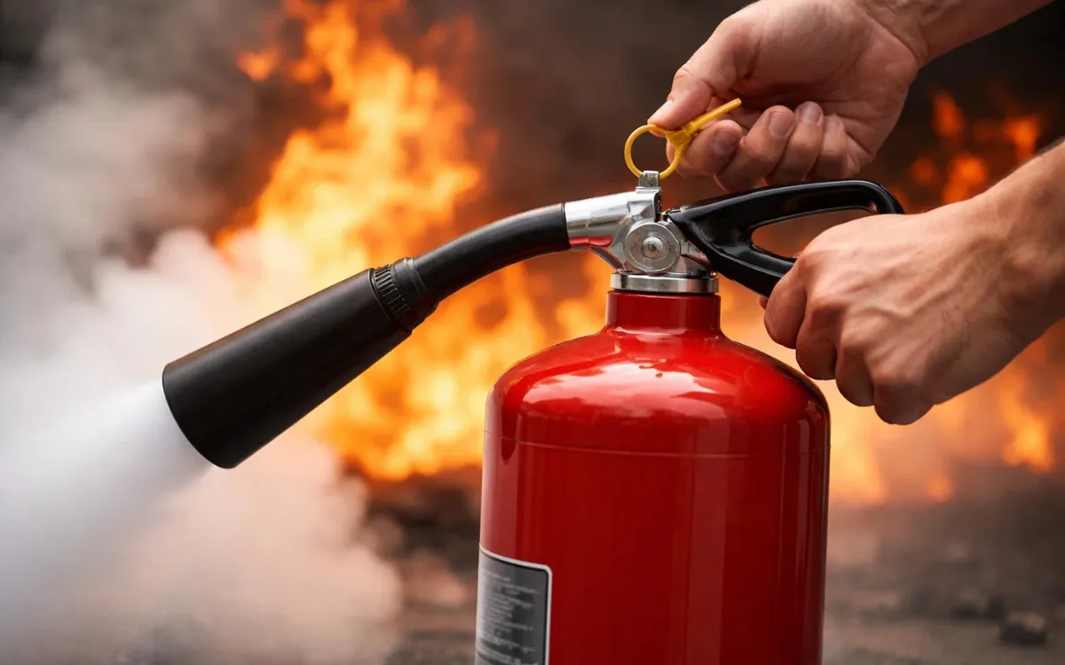 cách sử dụng bình chữa cháy co2