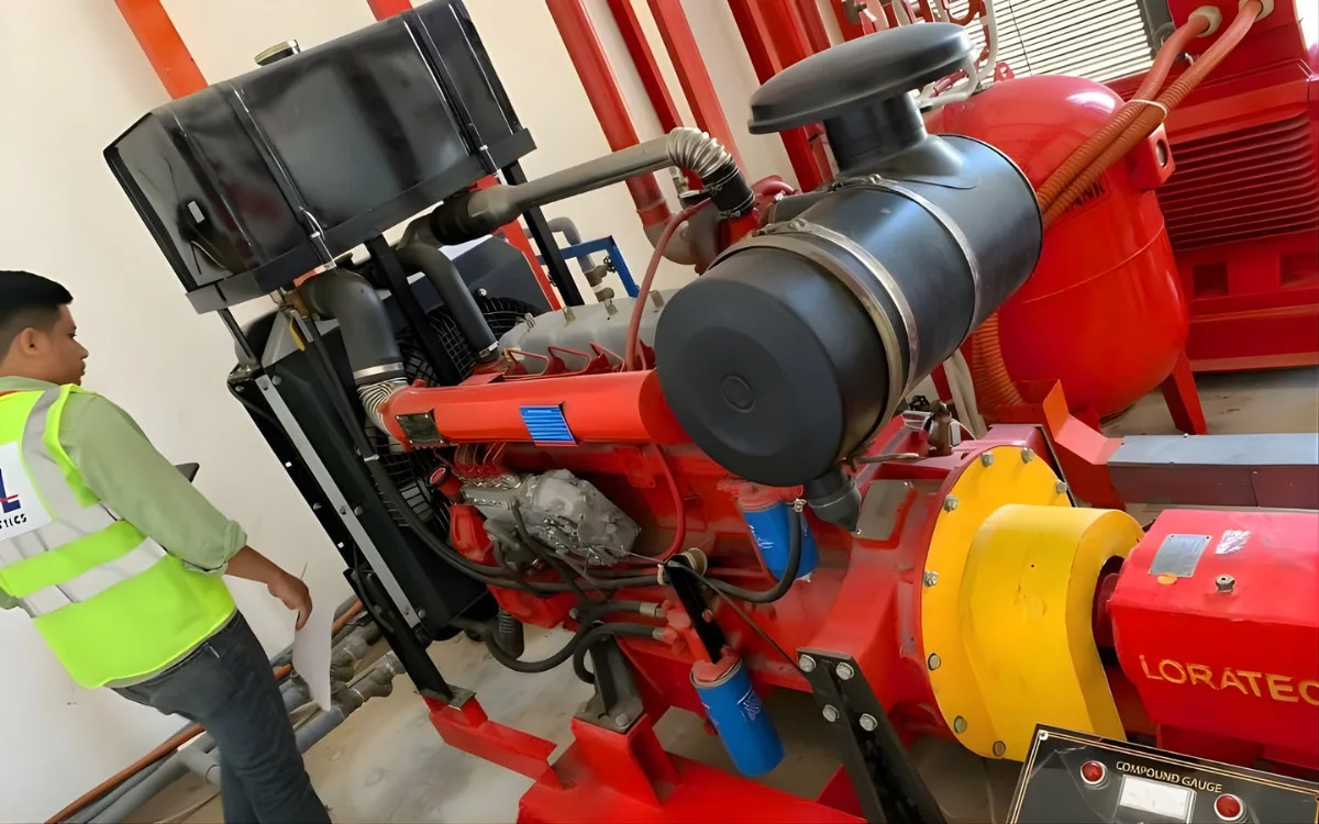 hệ thống chữa cháy drencher là gì