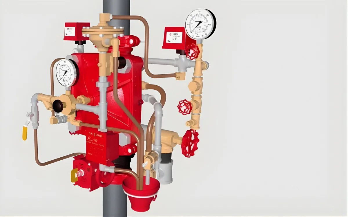 hệ thống chữa cháy màng ngăn drencher