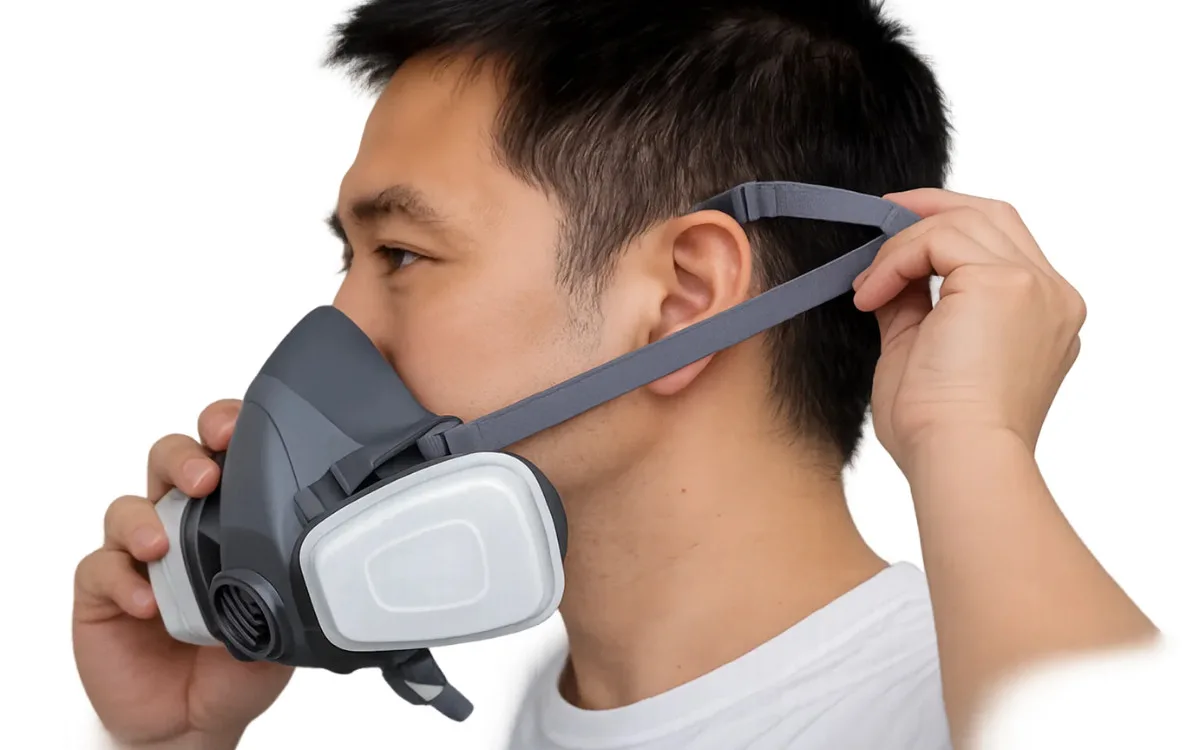 hướng dẫn đeo mặt nạ phòng độc