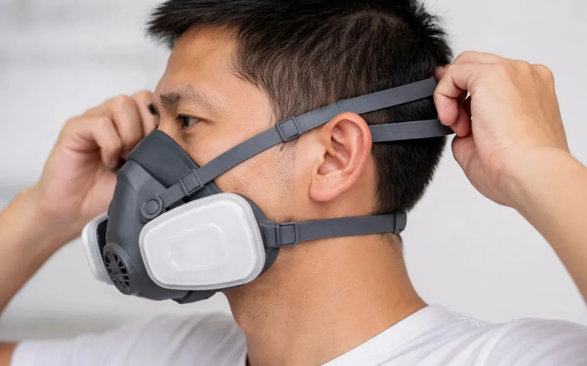 hướng dẫn đeo mặt nạ phòng độc
