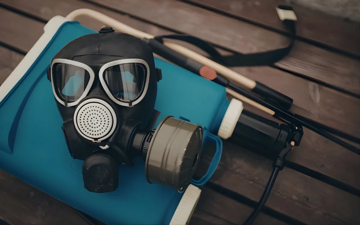 hướng dẫn đeo mặt nạ phòng độc