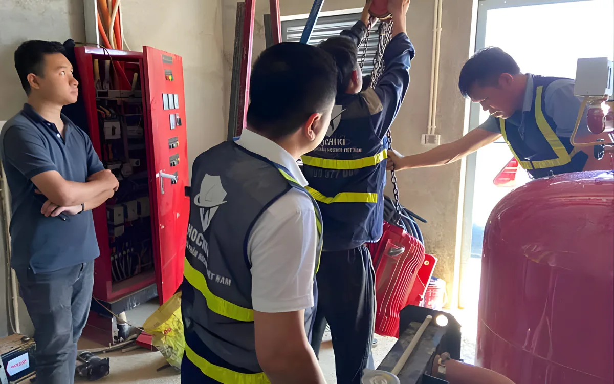 nhà thầu thi công pccc