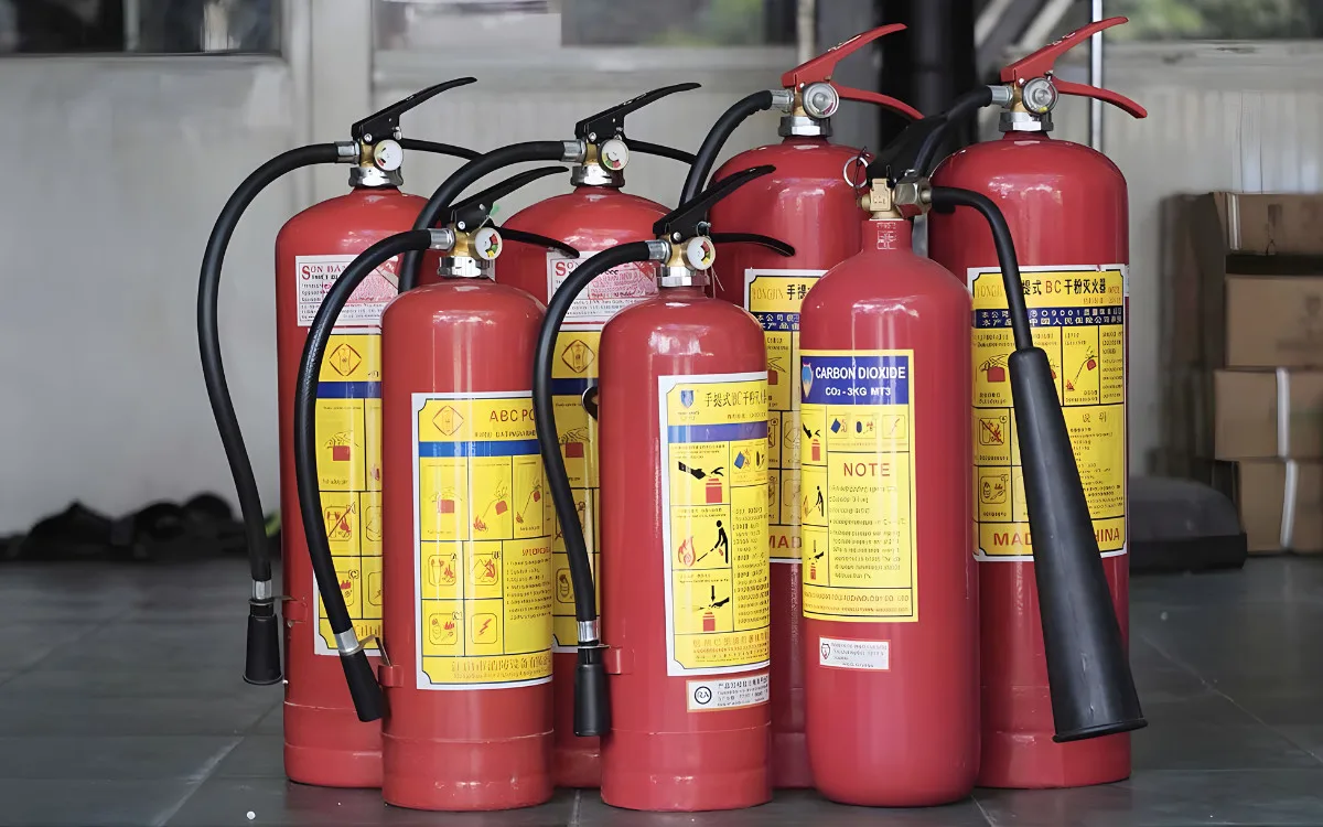 so sánh bình chữa cháy co2 và bột