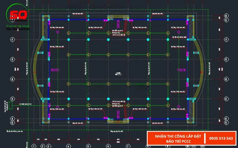 bản vẽ thiết kế pccc