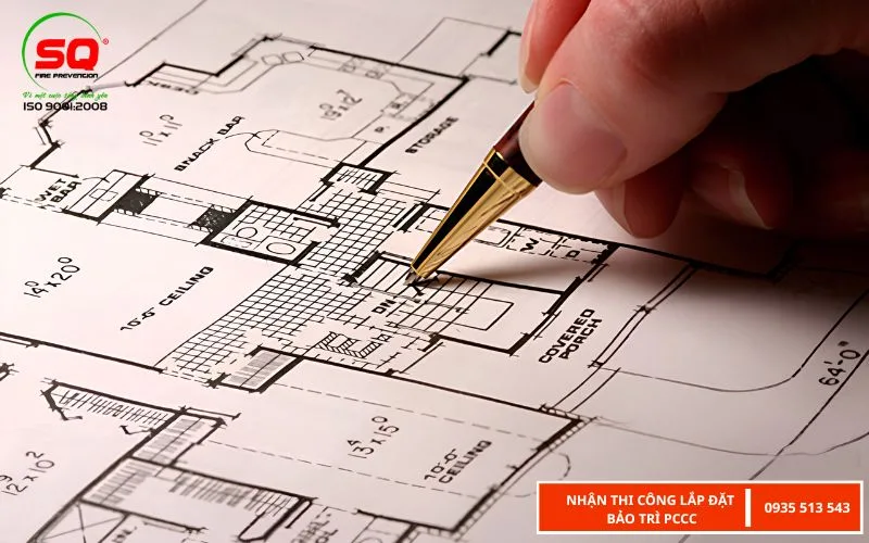 bản vẽ thiết kế pccc