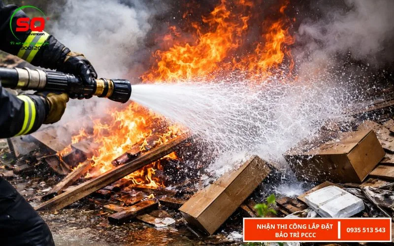 đám cháy loại a