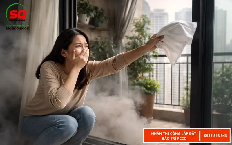 kỹ năng thoát hiểm khi có cháy