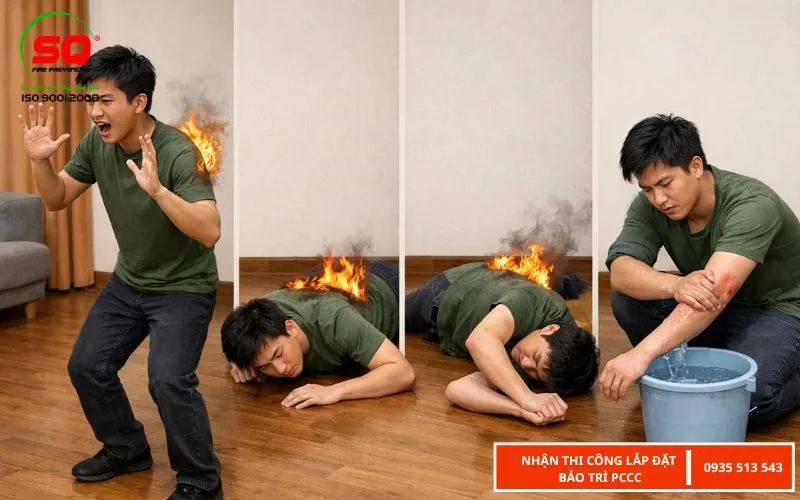 kỹ năng thoát hiểm khi có cháy