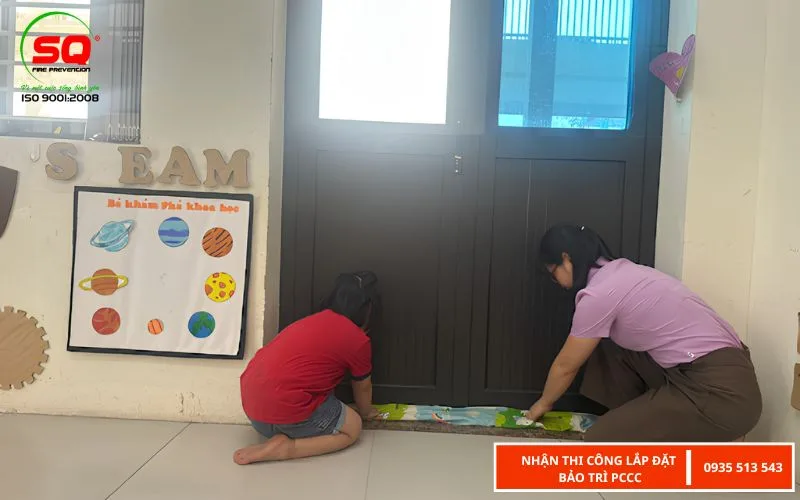 kỹ năng thoát hiểm khi có cháy
