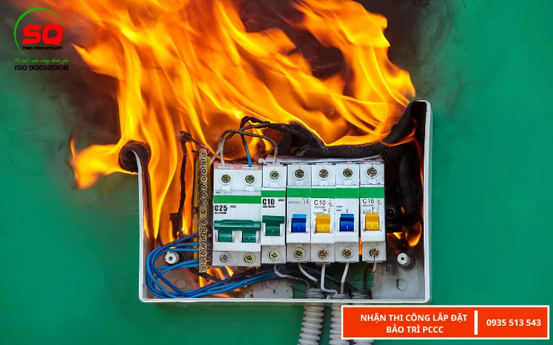 quy trình xử lý khi có cháy xảy ra