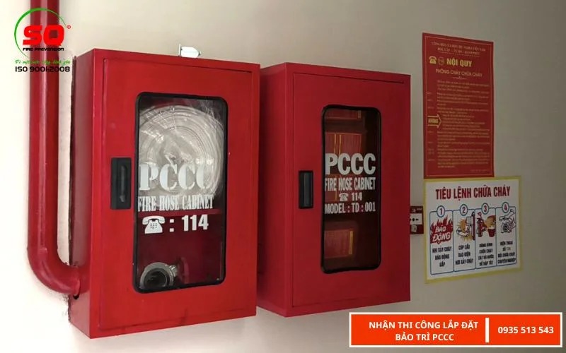 kích thước tủ pccc