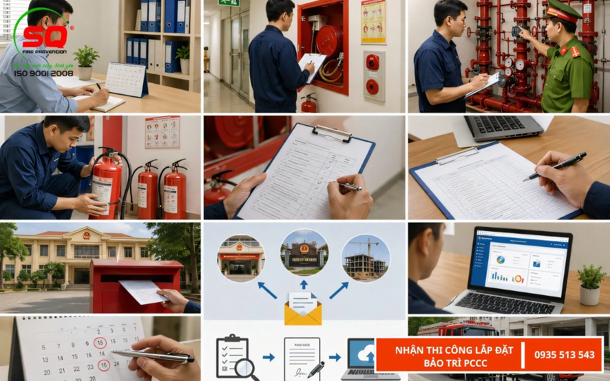 biên bản tự kiểm tra PCCC